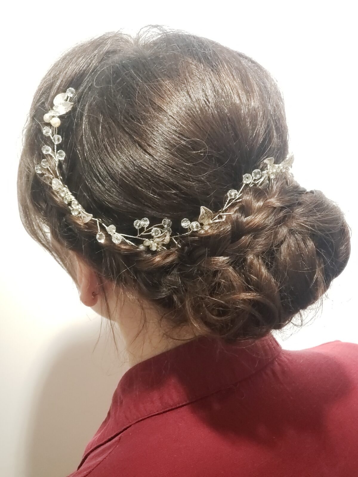 Coiffure mariage & cérémonie n°6 — réalisation de Coralie, salon Entre Vous et Moi à Plancoët