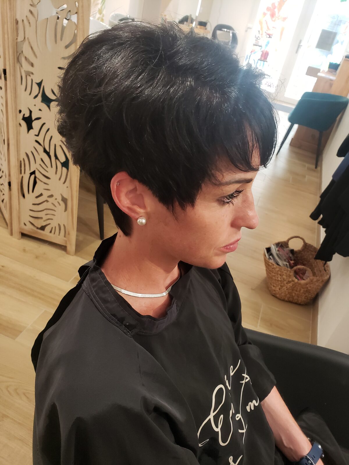 Coupe & coiffage n°1 — réalisation de Coralie, salon Entre Vous et Moi à Plancoët